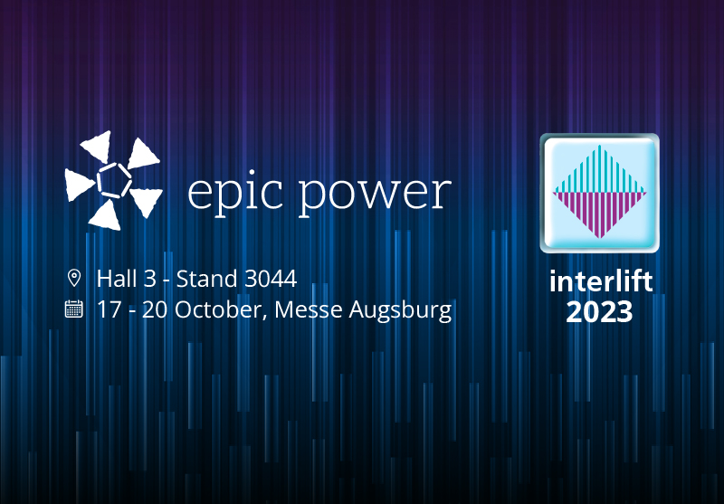 epic power estará en Interlift 2023