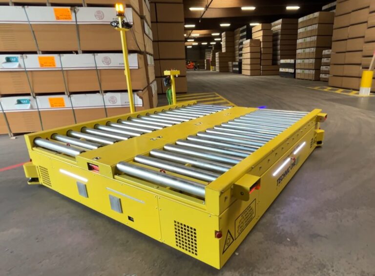 AGV Ati equipado con convertidor bidireccional DC/DC de epic power